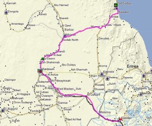 SudanTrack+Route